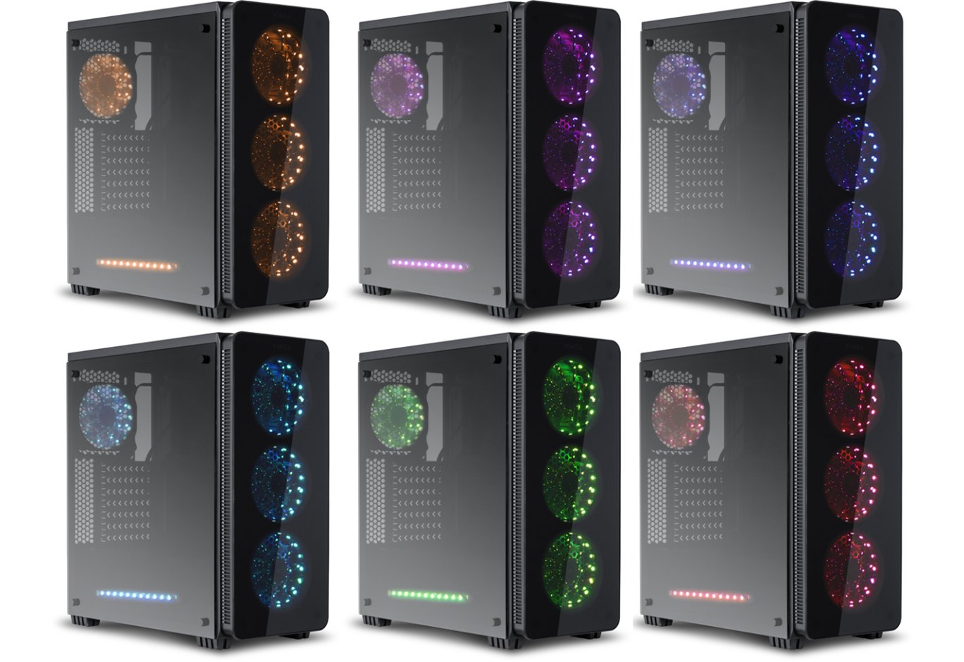 Корпус для ПК Vinga Hydra RGB