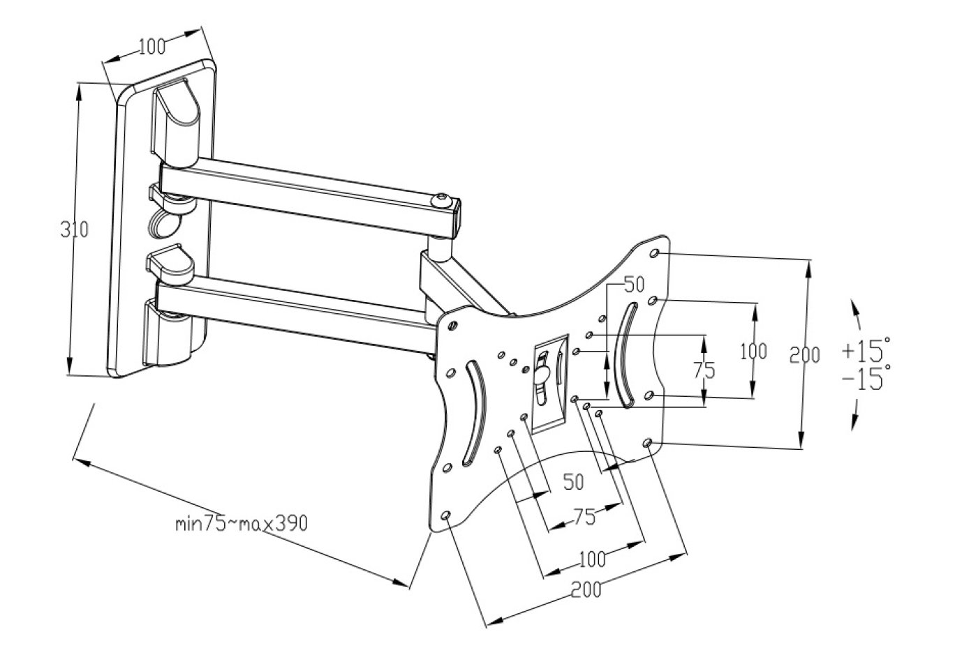 Bracket Vinga TM32-2251