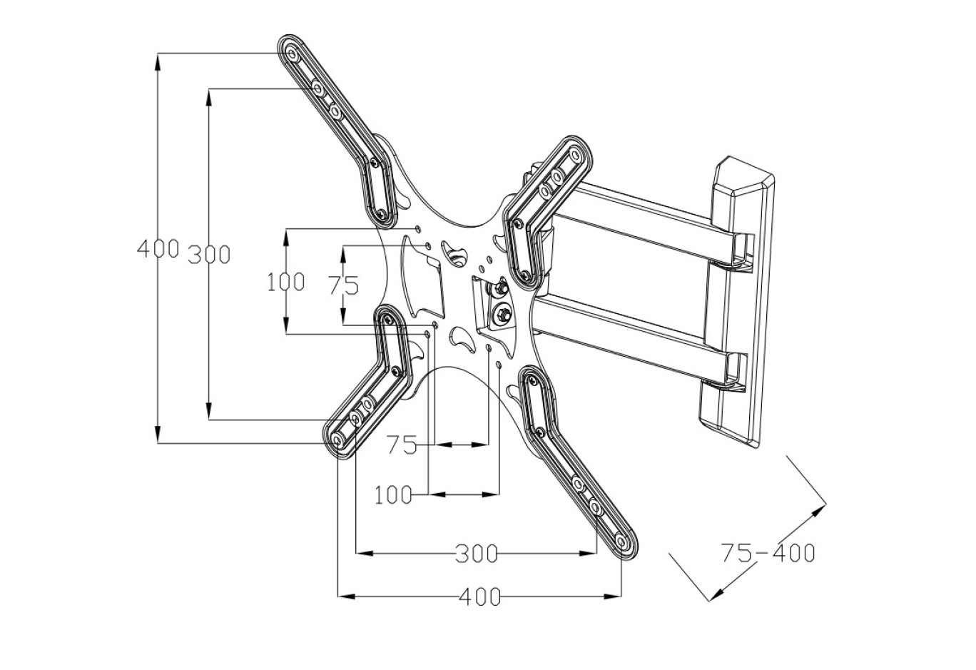 Кронштейн Vinga TM32-4452