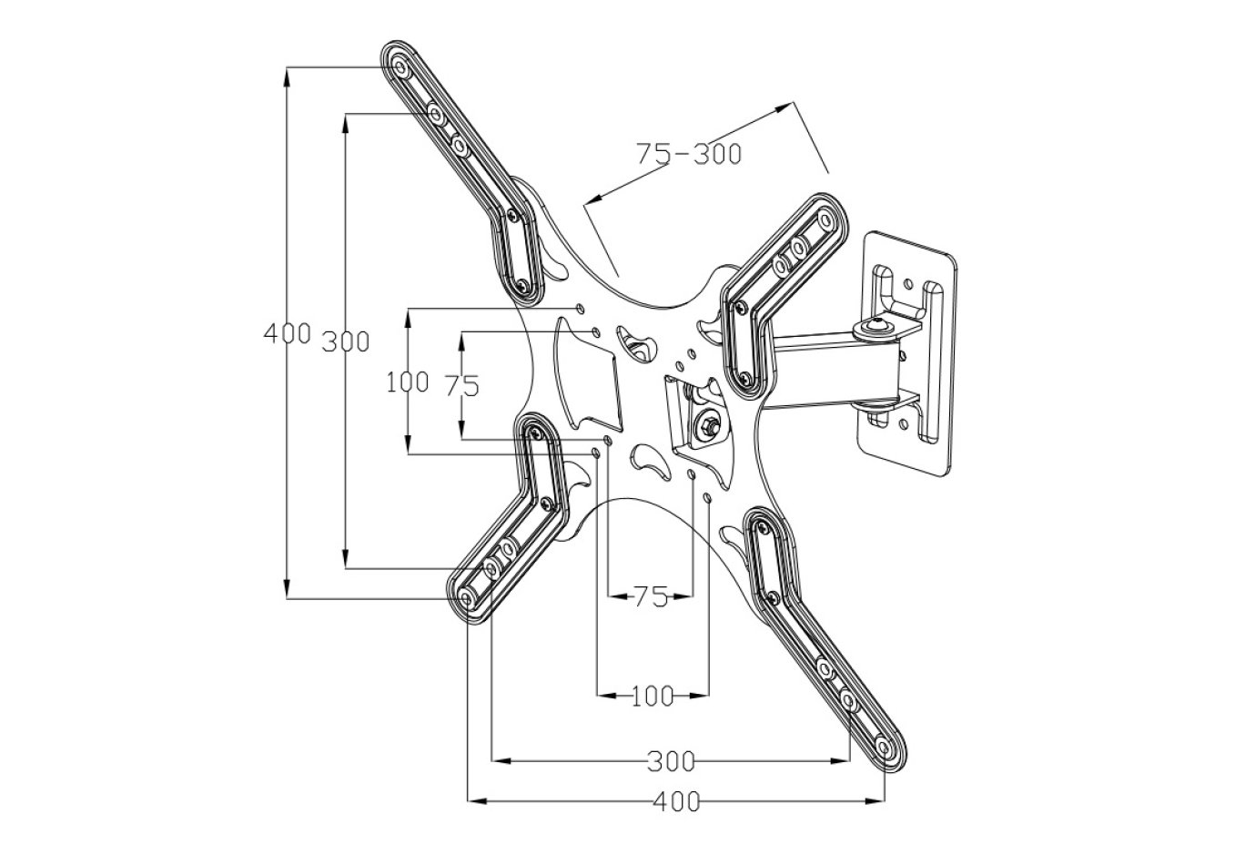 Кронштейн Vinga TM31-4451
