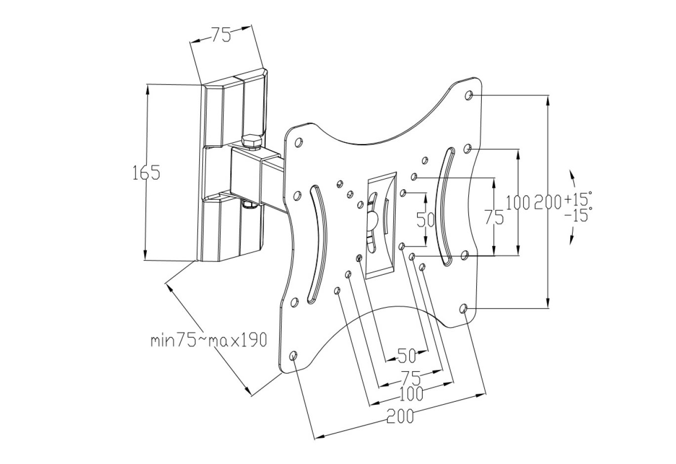 Кронштейн Vinga TM31-2251