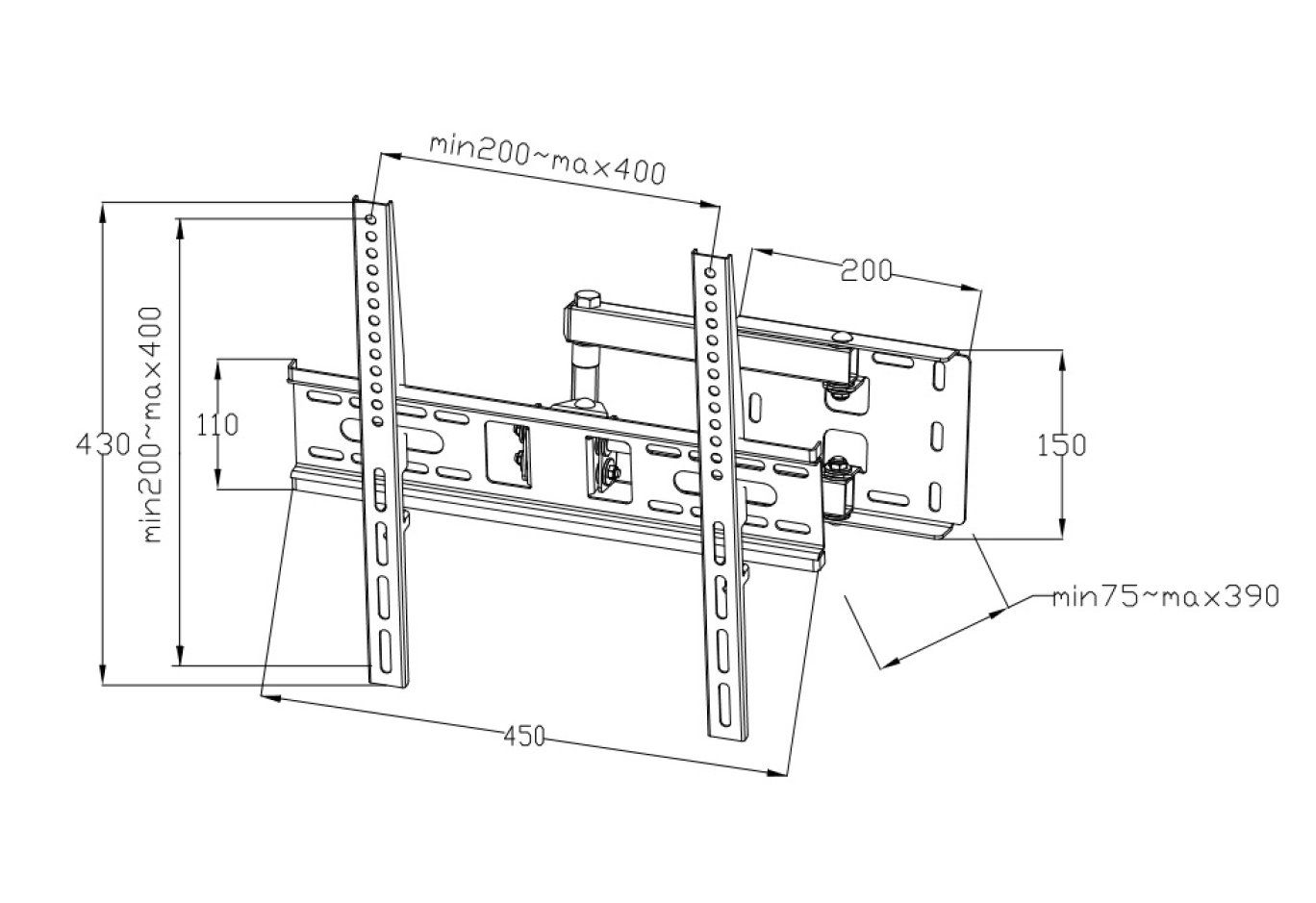 Bracket Vinga TM32-4453