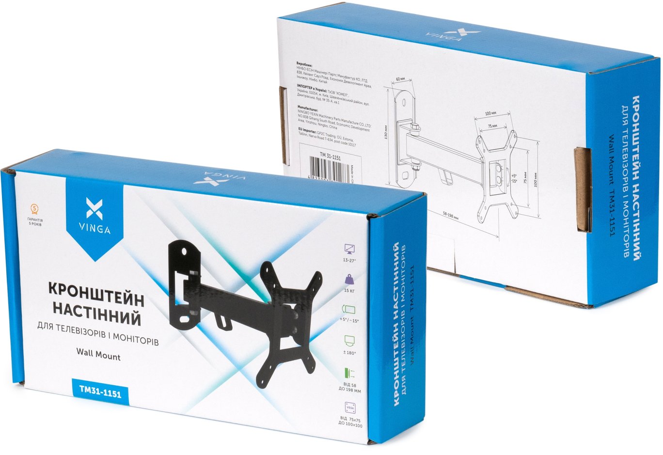 Кронштейн Vinga TM31-1151