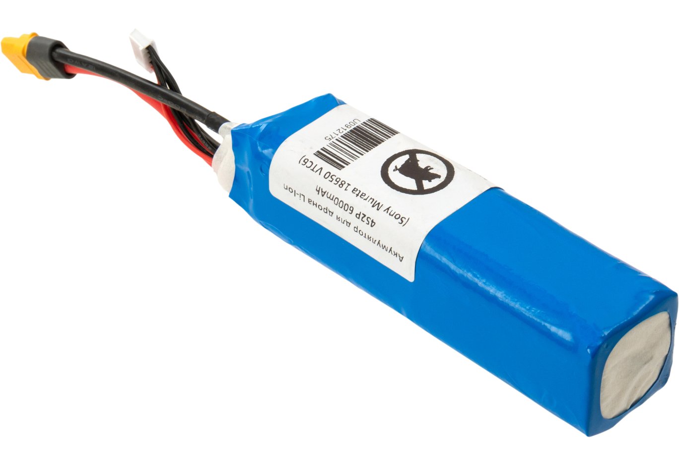 Battery pack Vinga Li-Ion 4s2Р 6000mAh з балансувальним кабелем Sony Murata 18650 VTC6 (6000BMS/SONY18650)