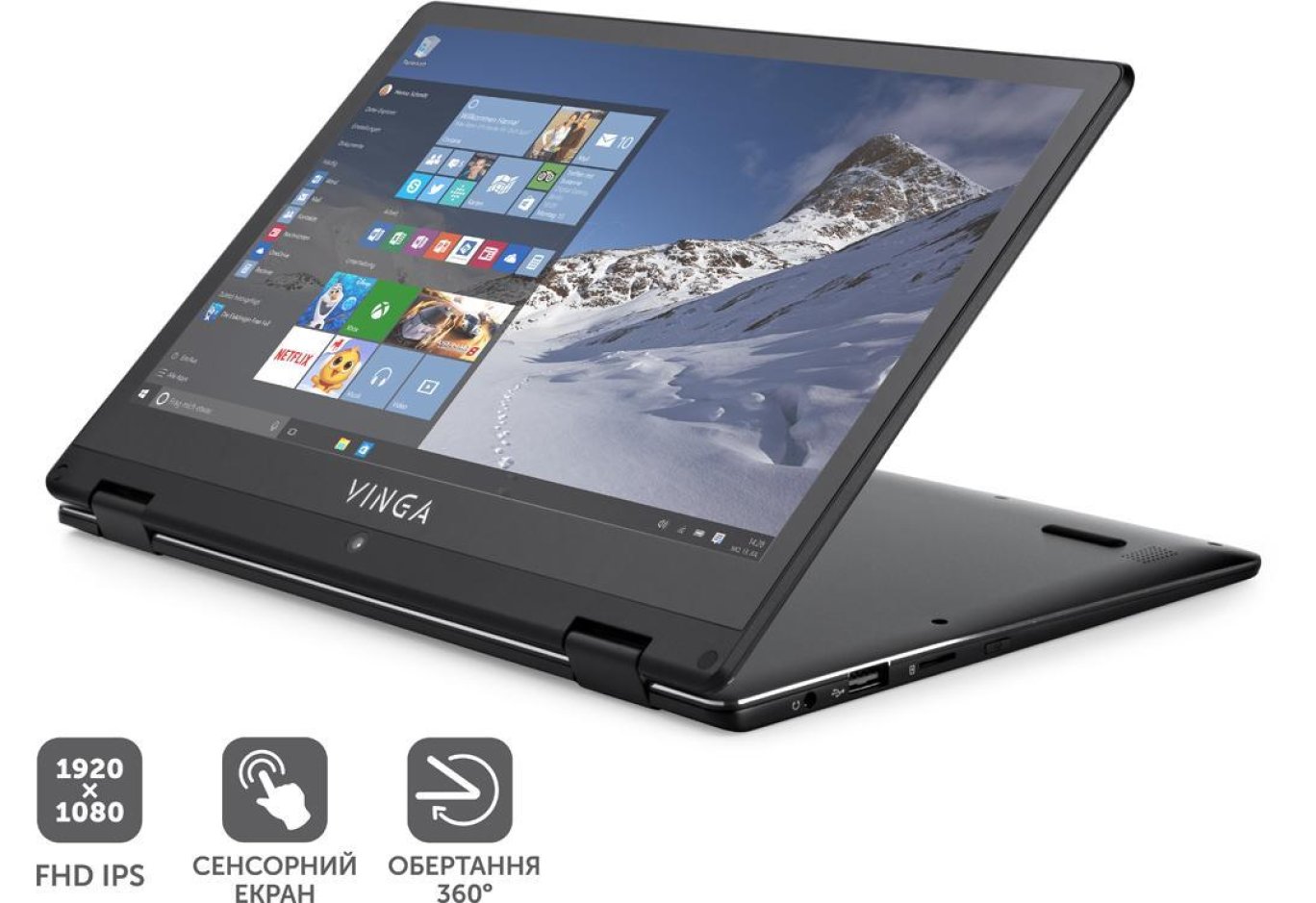 Laptop Vinga Twizzle J116 (J116-C404120B)