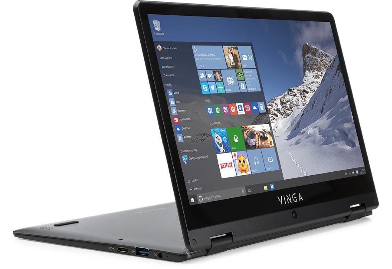 Laptop Vinga Twizzle J116 (J116-C404120B)
