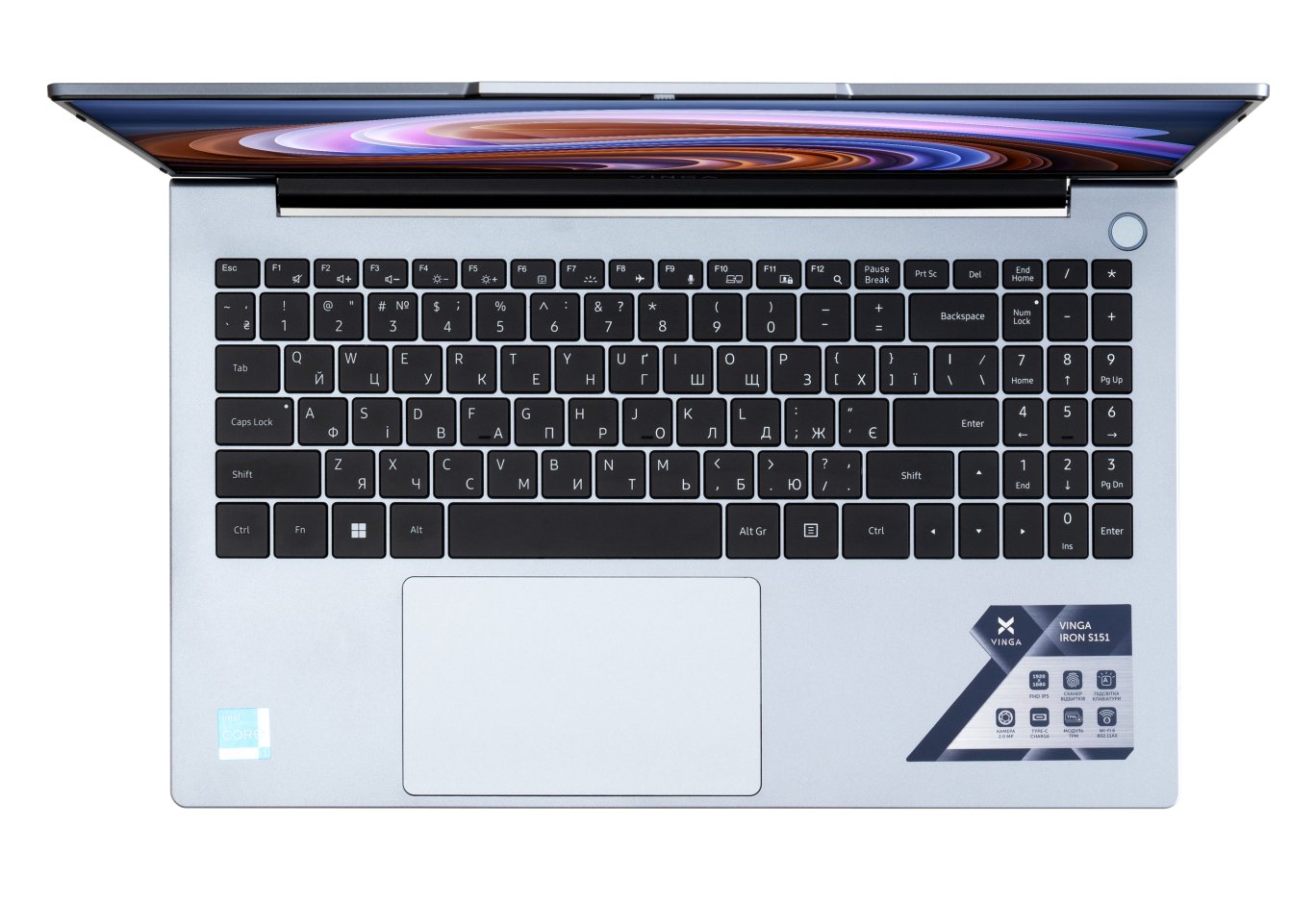 Laptop Vinga Iron S151 (S151-133416512SWH)