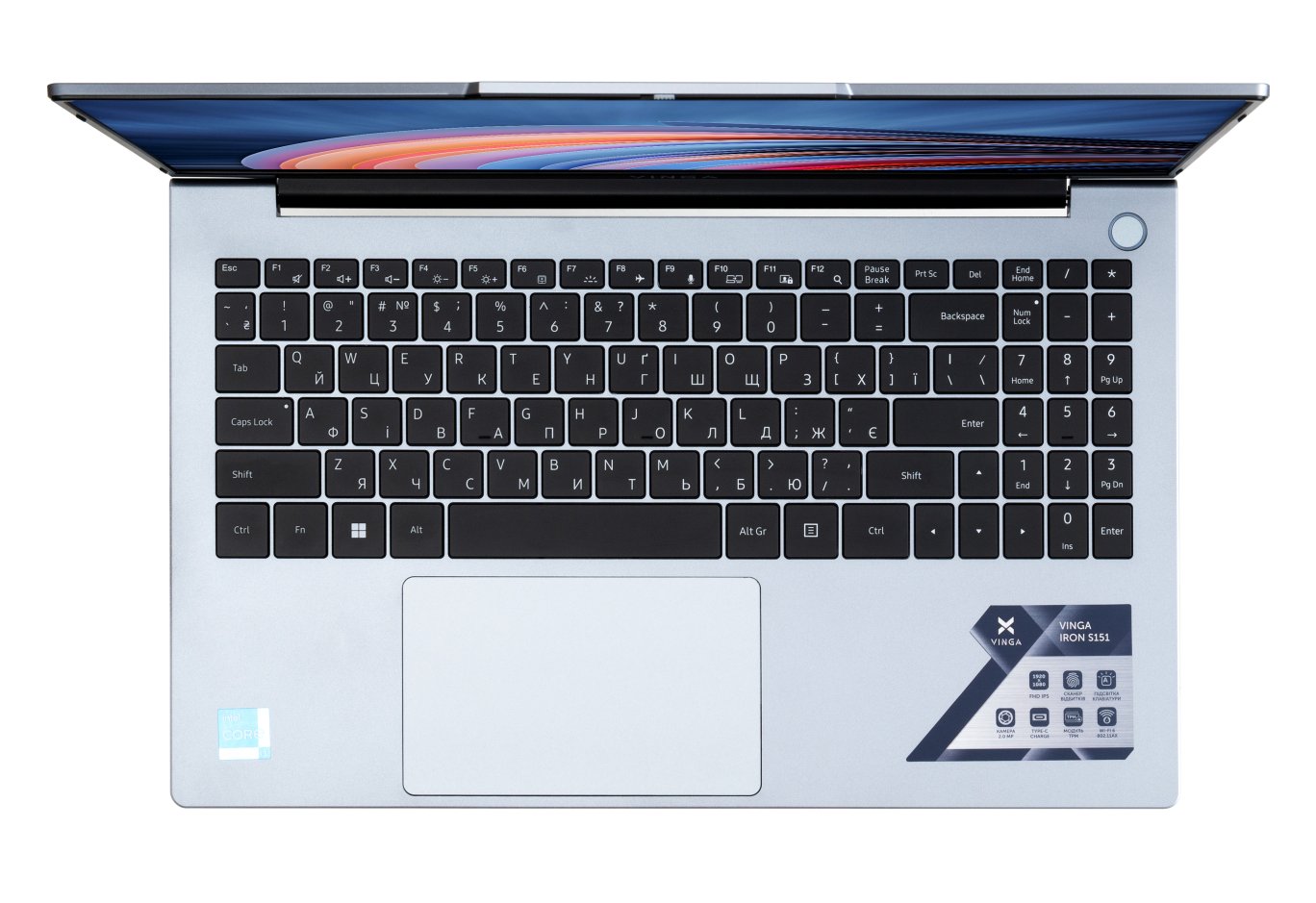 Ноутбук Vinga Iron S151 (S151-131516512SWH)