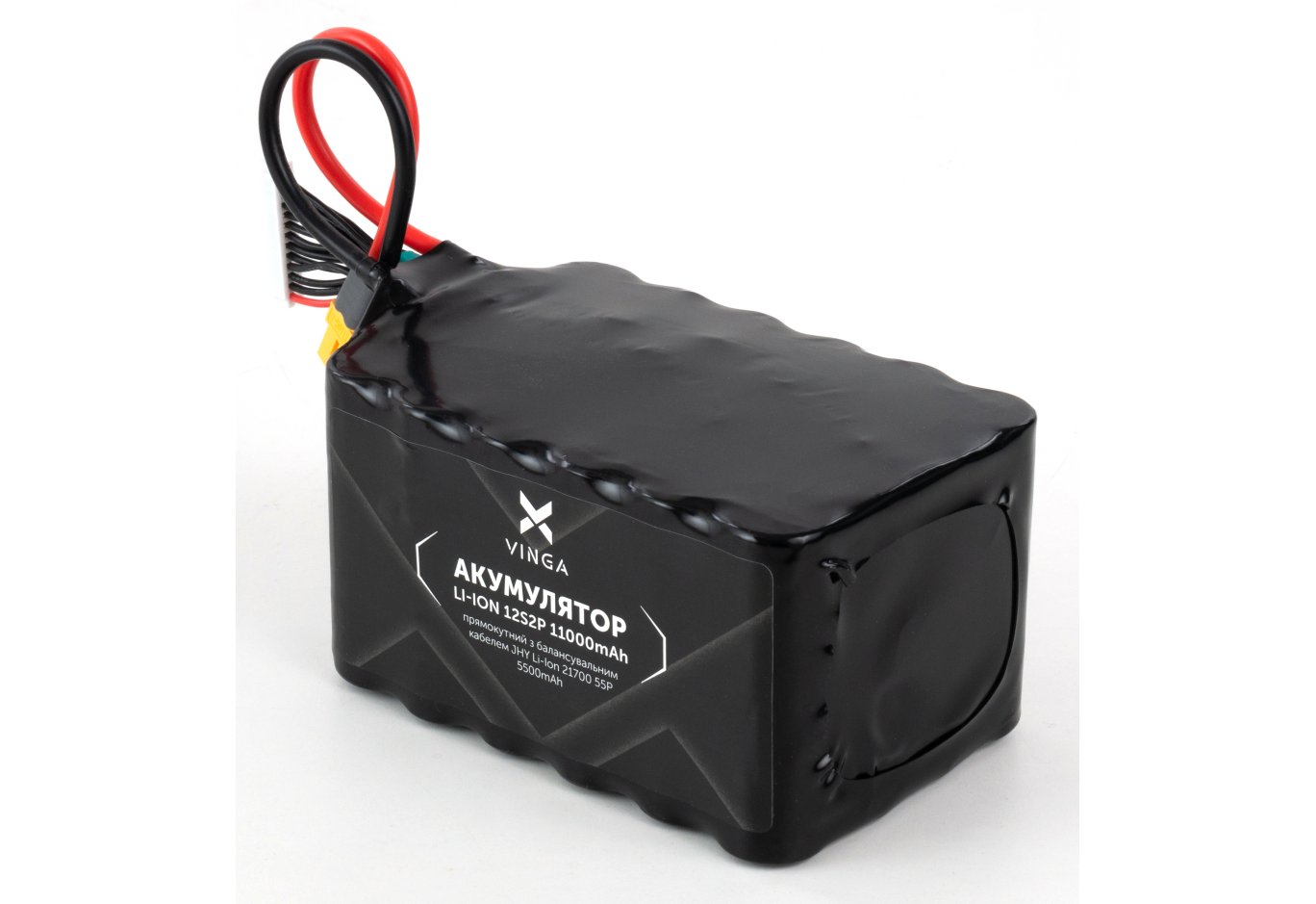 Battery pack Vinga Li-Ion 12S2P 11000mAh з балансувальним дротом (V12S2P-22000MAH)