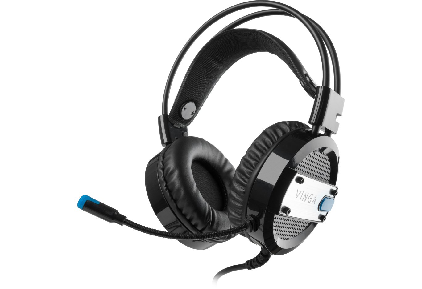 Headphones Vinga HSC065 Gaming Black (HSC065BK)