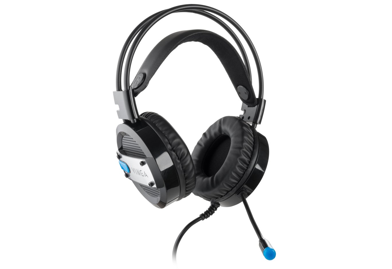 Headphones Vinga HSC065 Gaming Black (HSC065BK)