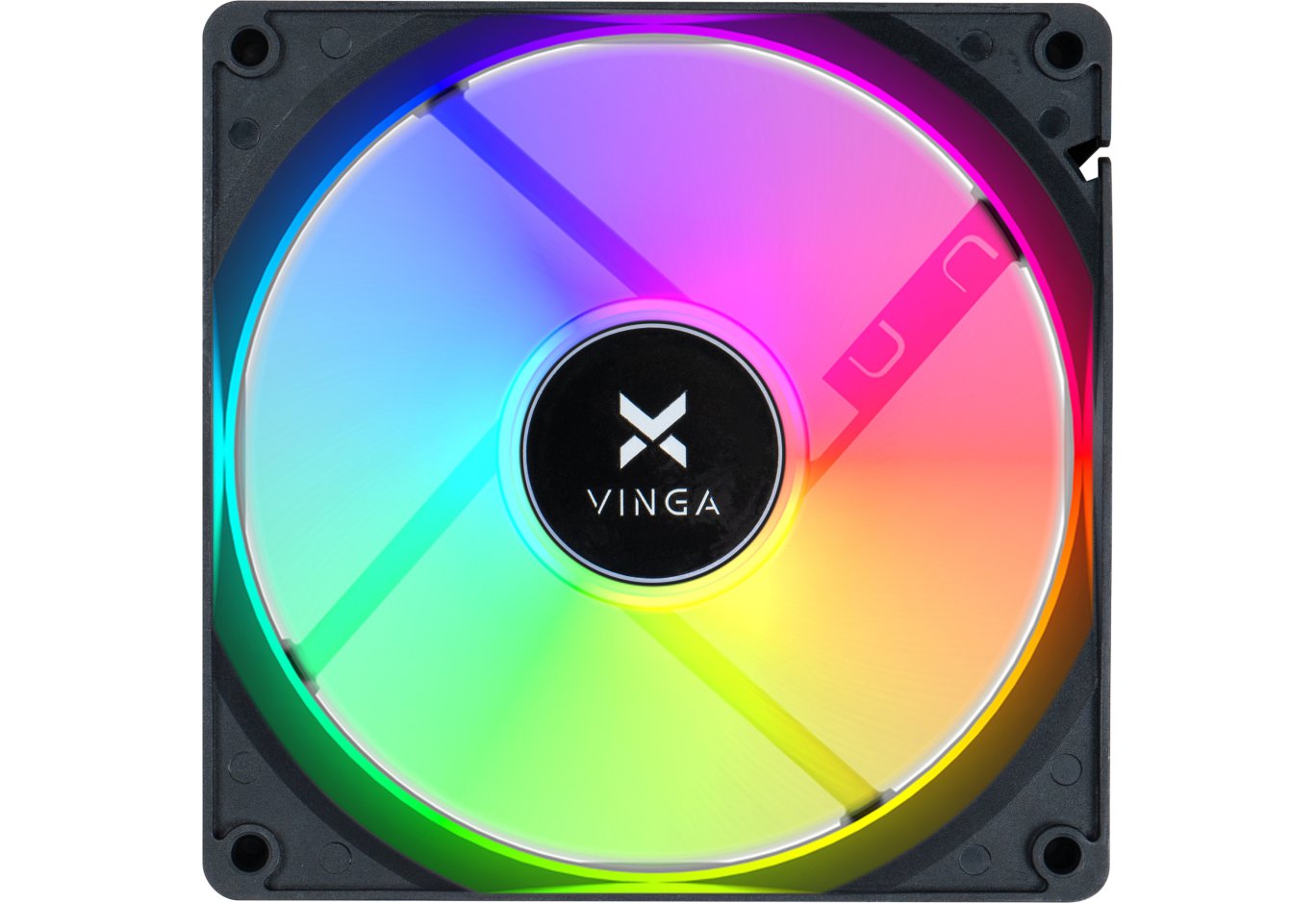 Кулер до корпусу Vinga RGB fan-10