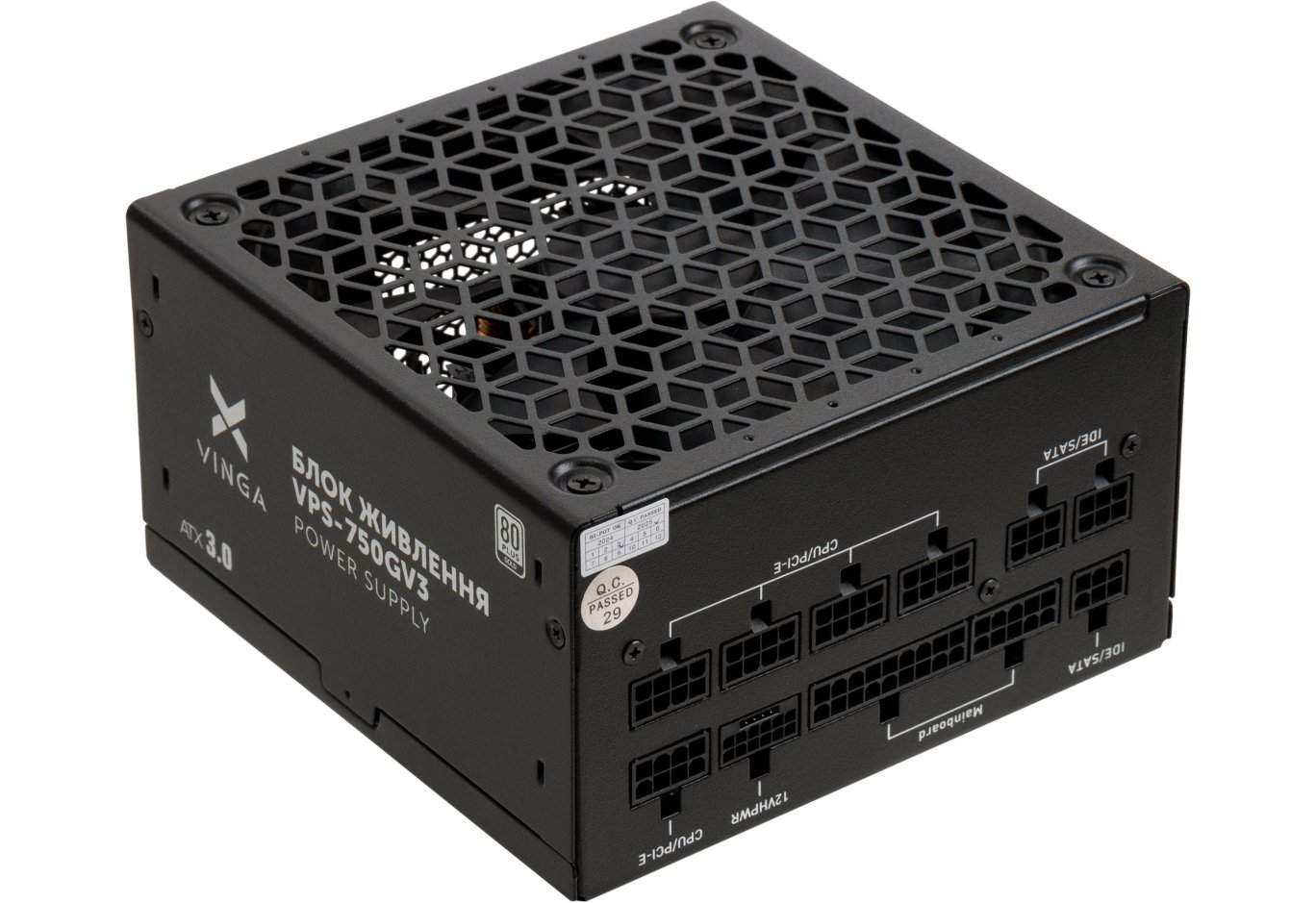 Блок живлення Vinga 750W (VPS-750GV3)
