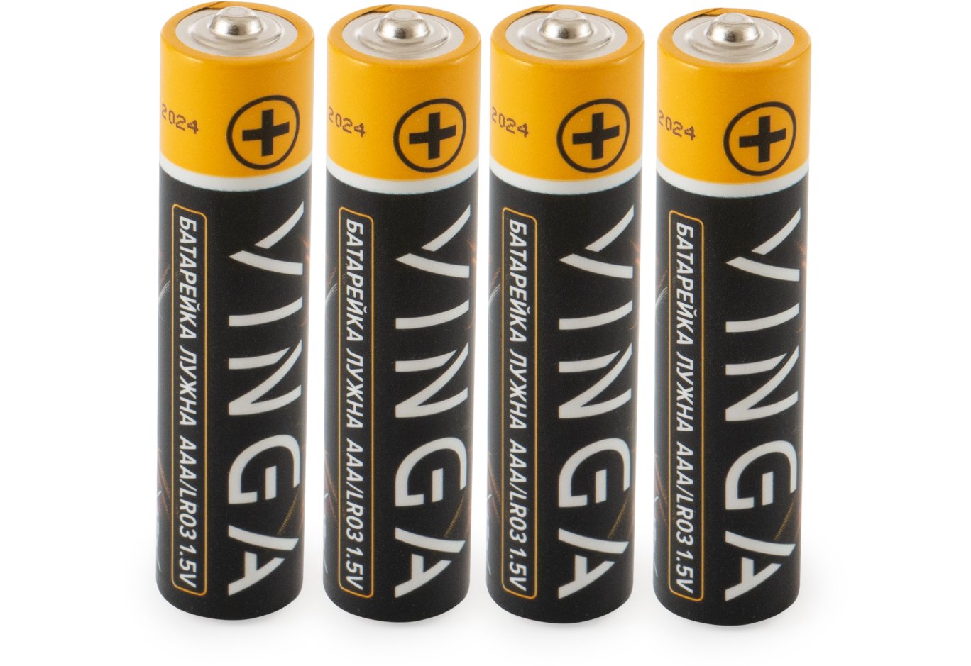 Battery AAA LR03 Alkaline 4pcs Blister Vinga (VJABAAA4)