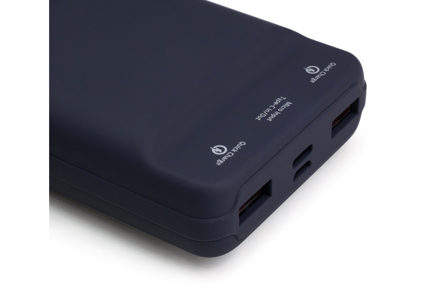 Universal Battery Vinga 20000 mAh QC3.0 Display soft touch purple (VPB2QLSP)