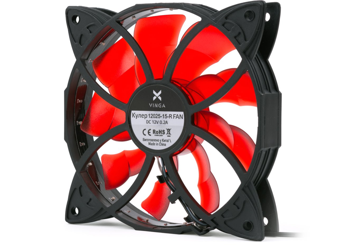Case fan Vinga 12025-15-R