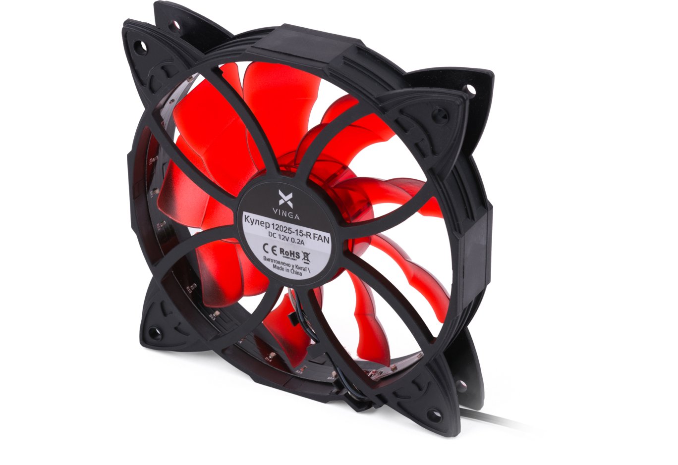 Case fan Vinga 12025-15-R