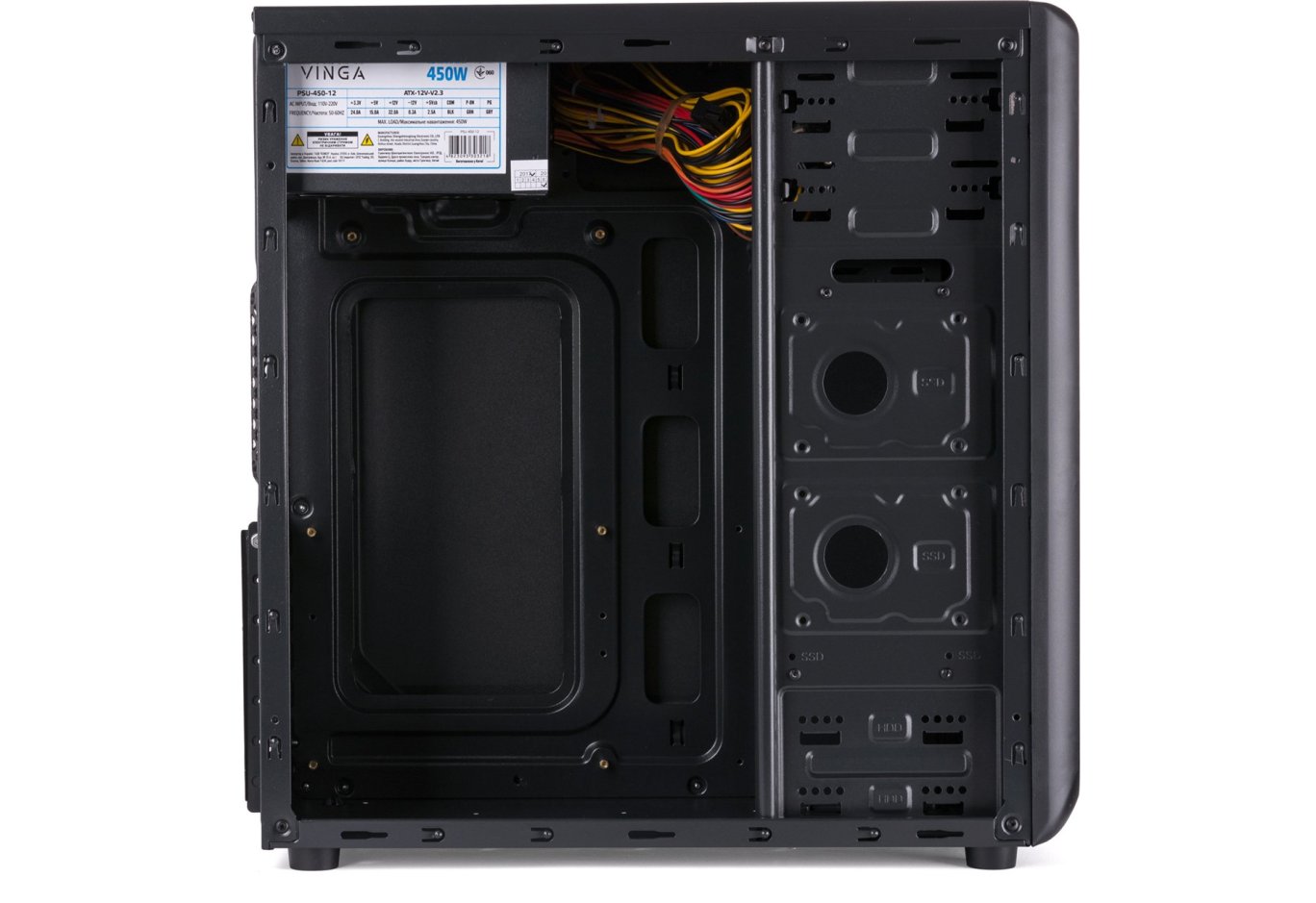 Корпус для ПК Vinga CS104B-450W