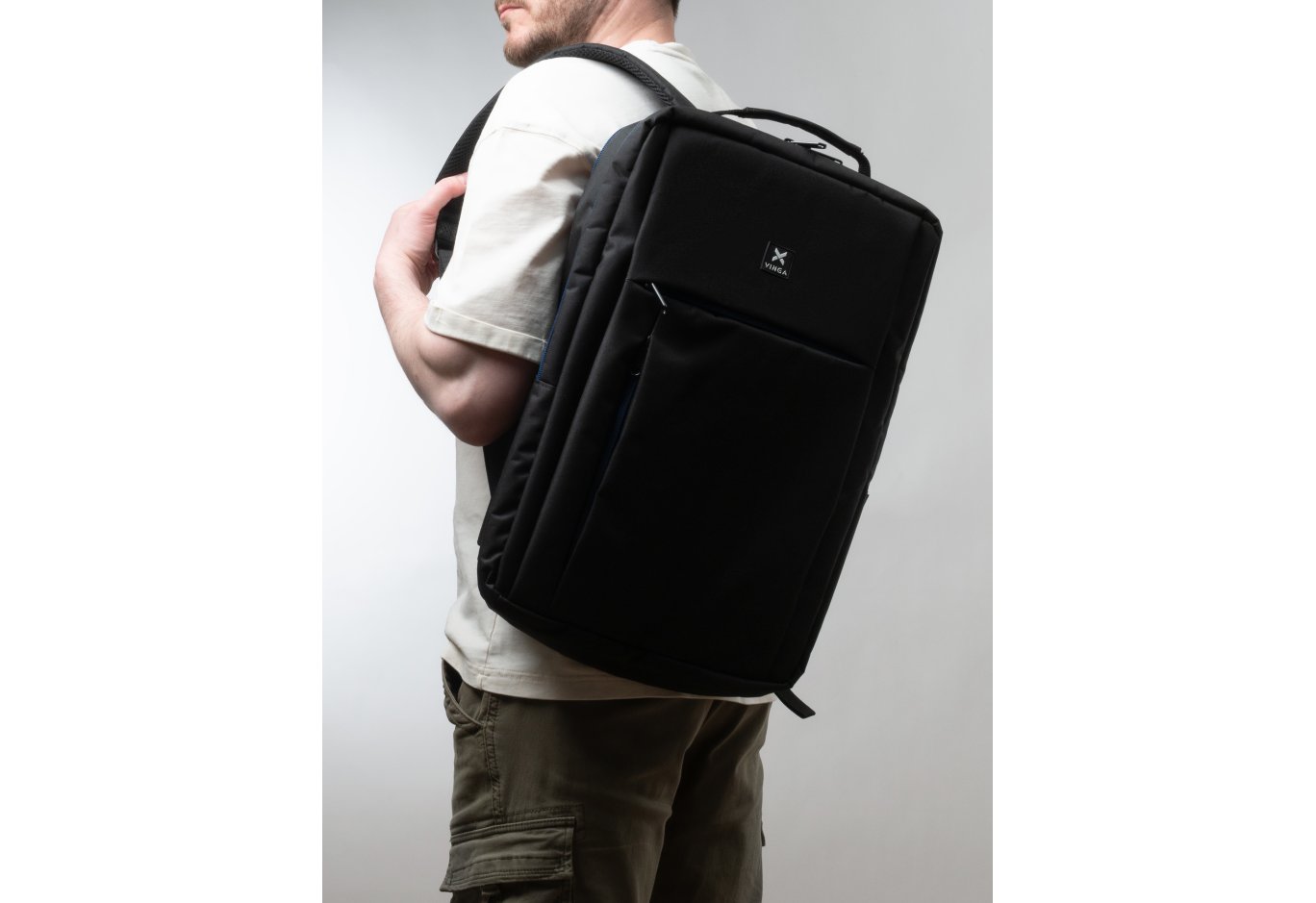 Рюкзак для ноутбука Vinga 17.3" NBP717 Black (NBP717BK)
