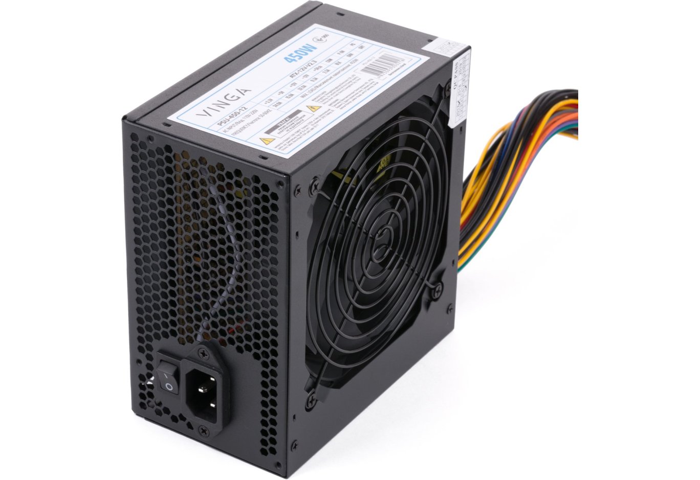 Блок живлення Vinga 450W ОЕМ (PSU-450-12)