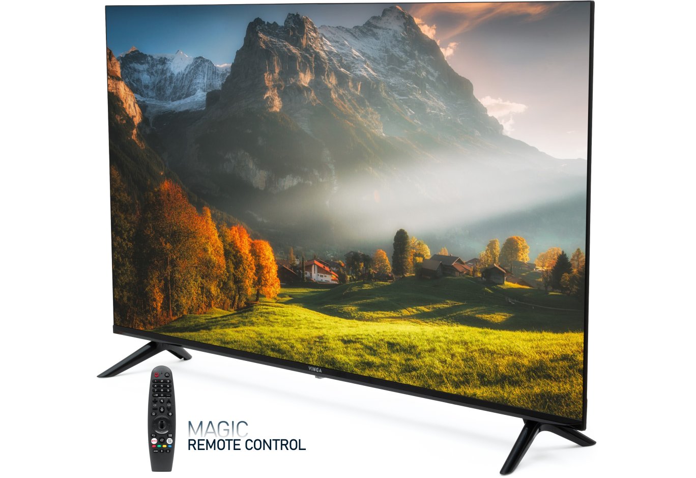 Телевізор Vinga S55UHD25BWEB