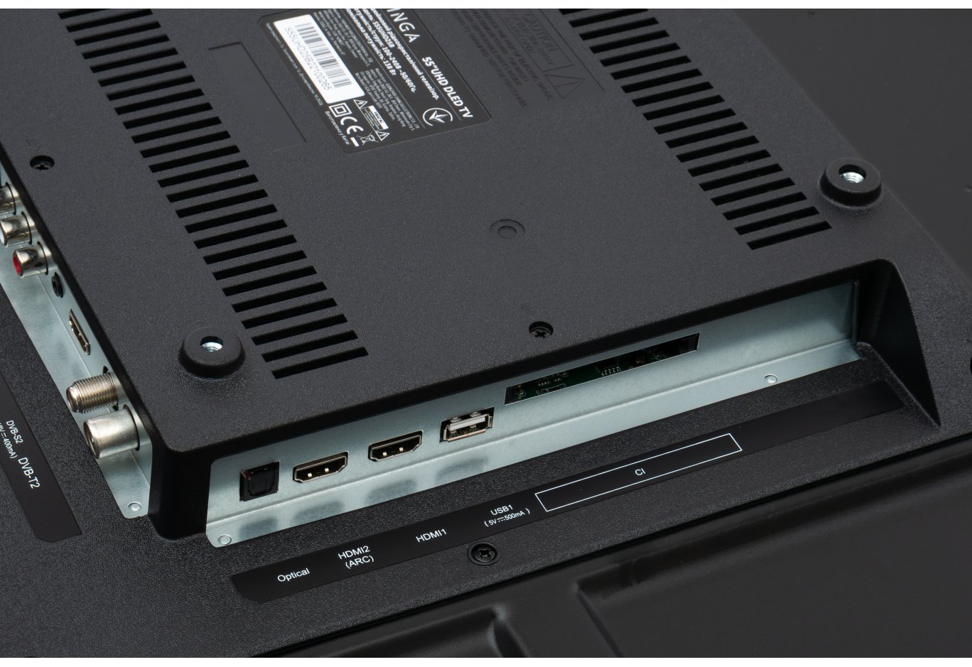 Телевізор Vinga S55UHD25BWEB