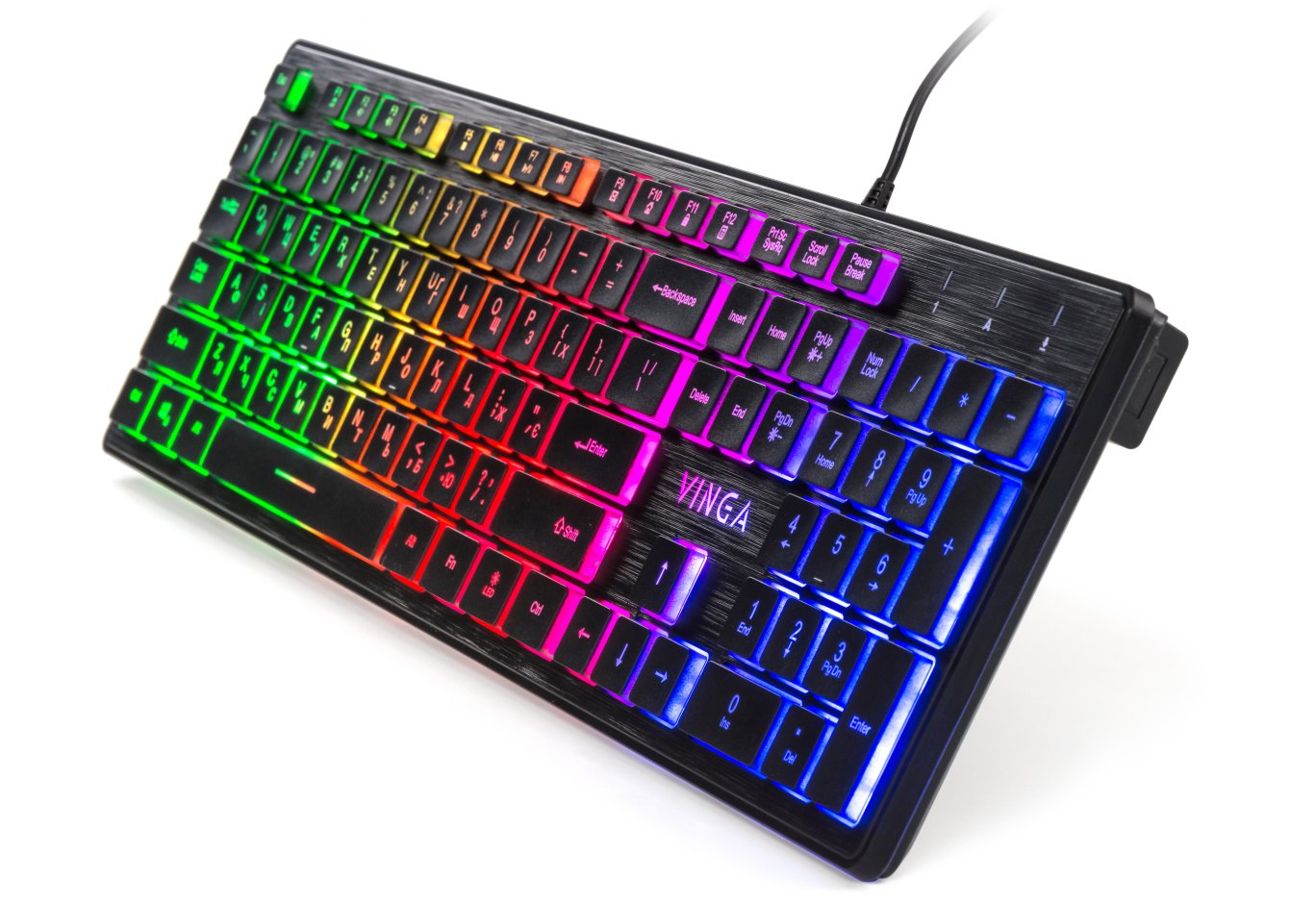 Keyboard Vinga KB410 black