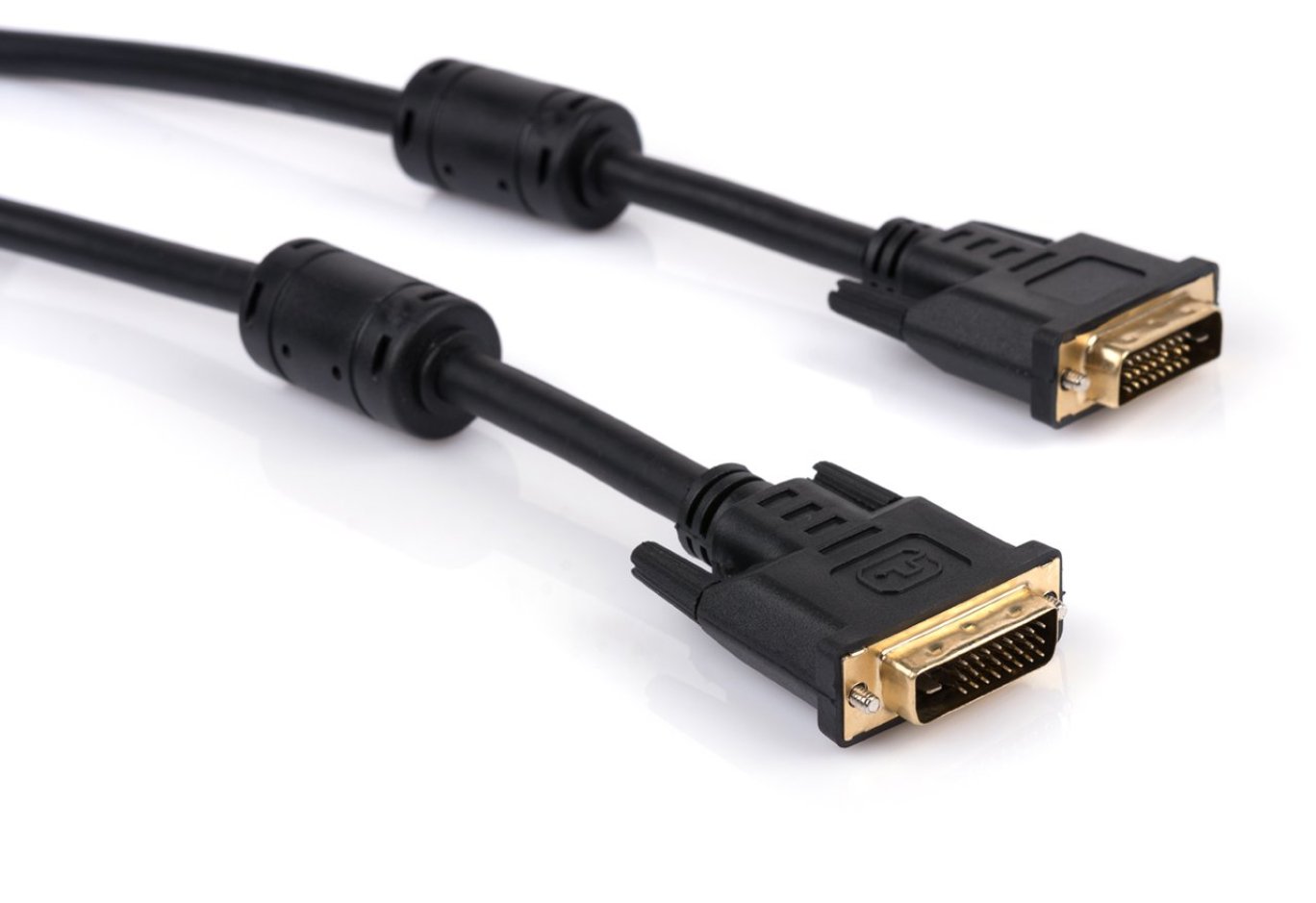 Кабель мультимедійний DVI M to DVI M 1.8m 24+1pin Vinga (DVI01-1.8)