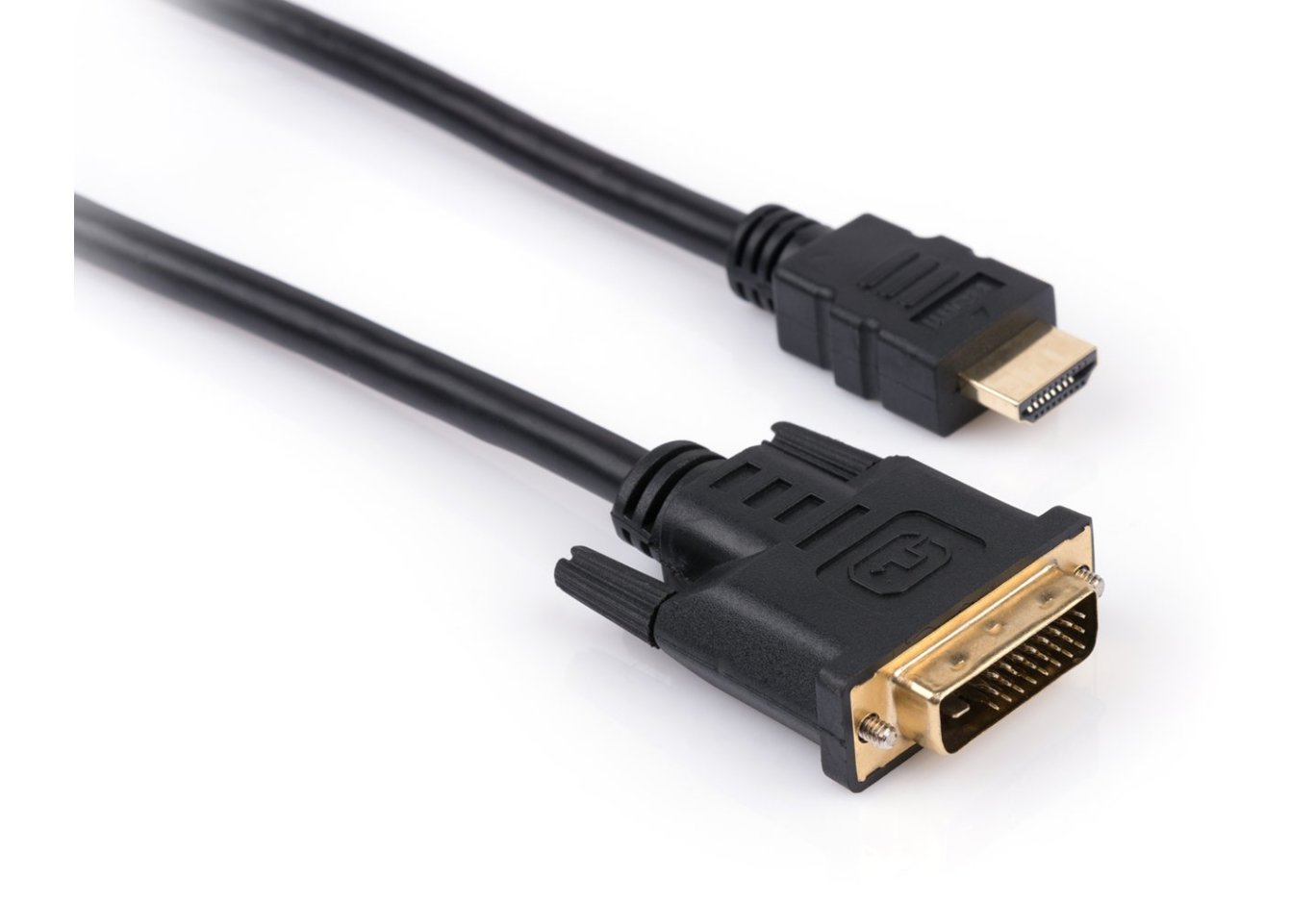 Кабель мультимедійний HDMI M to DVI M 1.8m 24+1pin Vinga (HDMIDVI01-1.8)