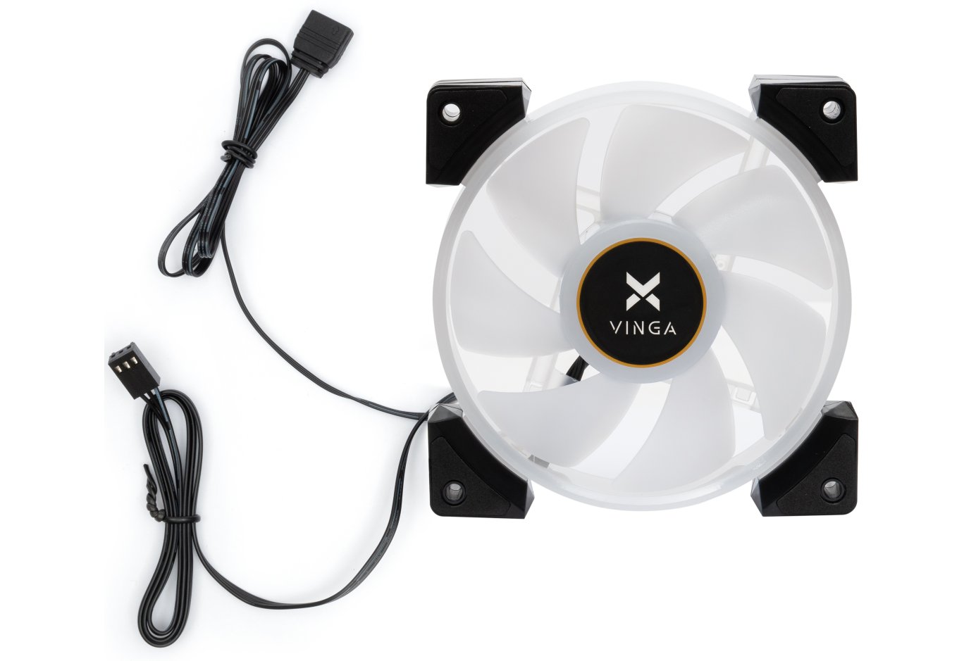 Кулер до корпусу Vinga RGB fan-09