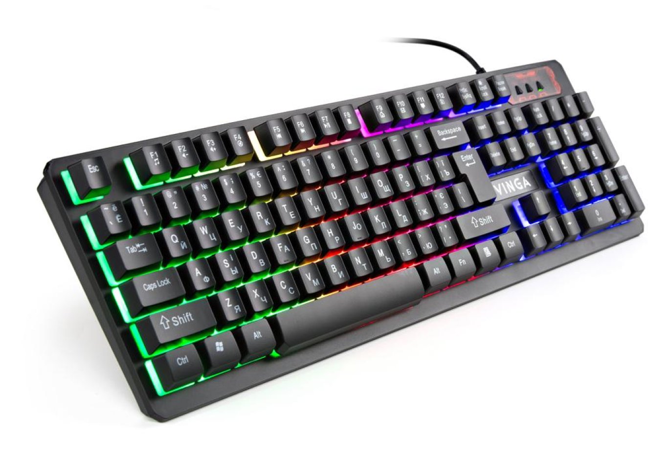 Клавіатура Vinga KB421 black