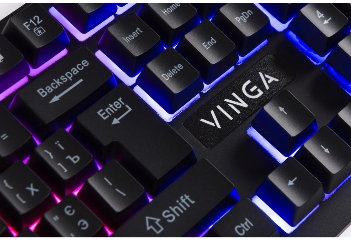Клавіатура Vinga KB421 black