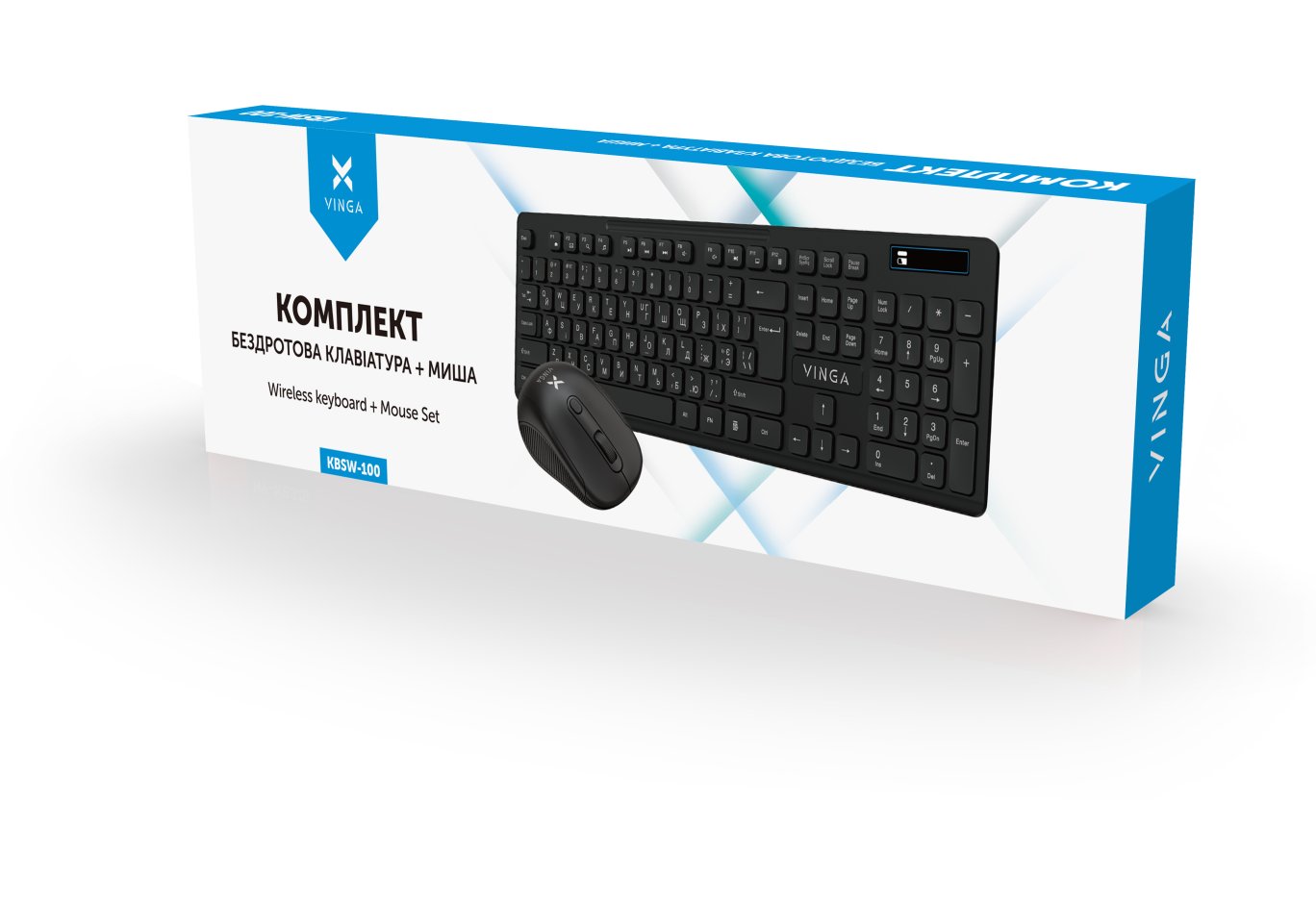 Комплект Vinga KBSW-100 Black