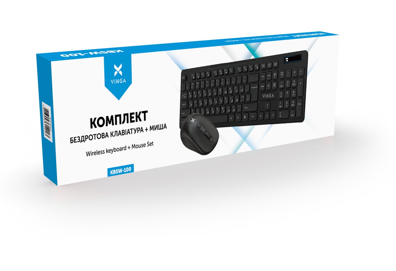 Комплект Vinga KBSW-100 Black