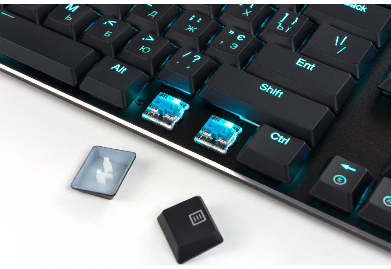 Клавіатура Vinga KBGM-395 black