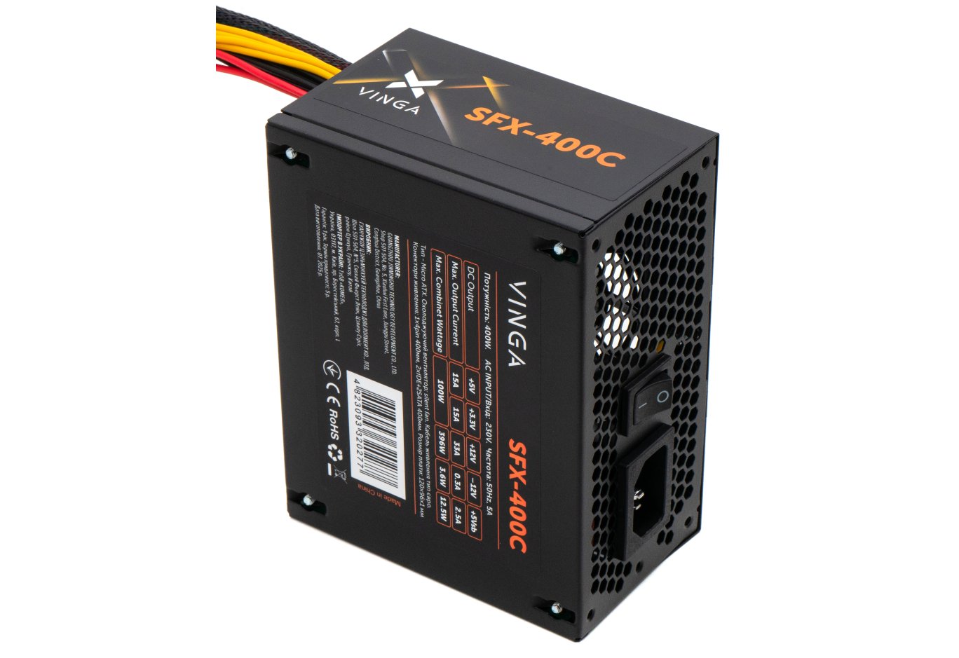 Power supply Vinga 400W ОЕМ (SFX-400С)
