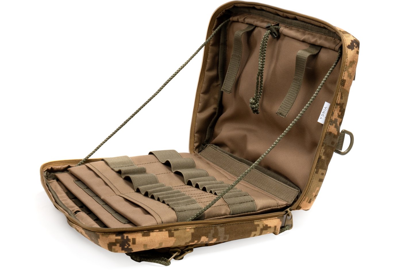 Чохол до планшета Vinga Tactical Military universal 12-13" MOLLE, Cordura 1000, pixel (VTB13UTMCP)