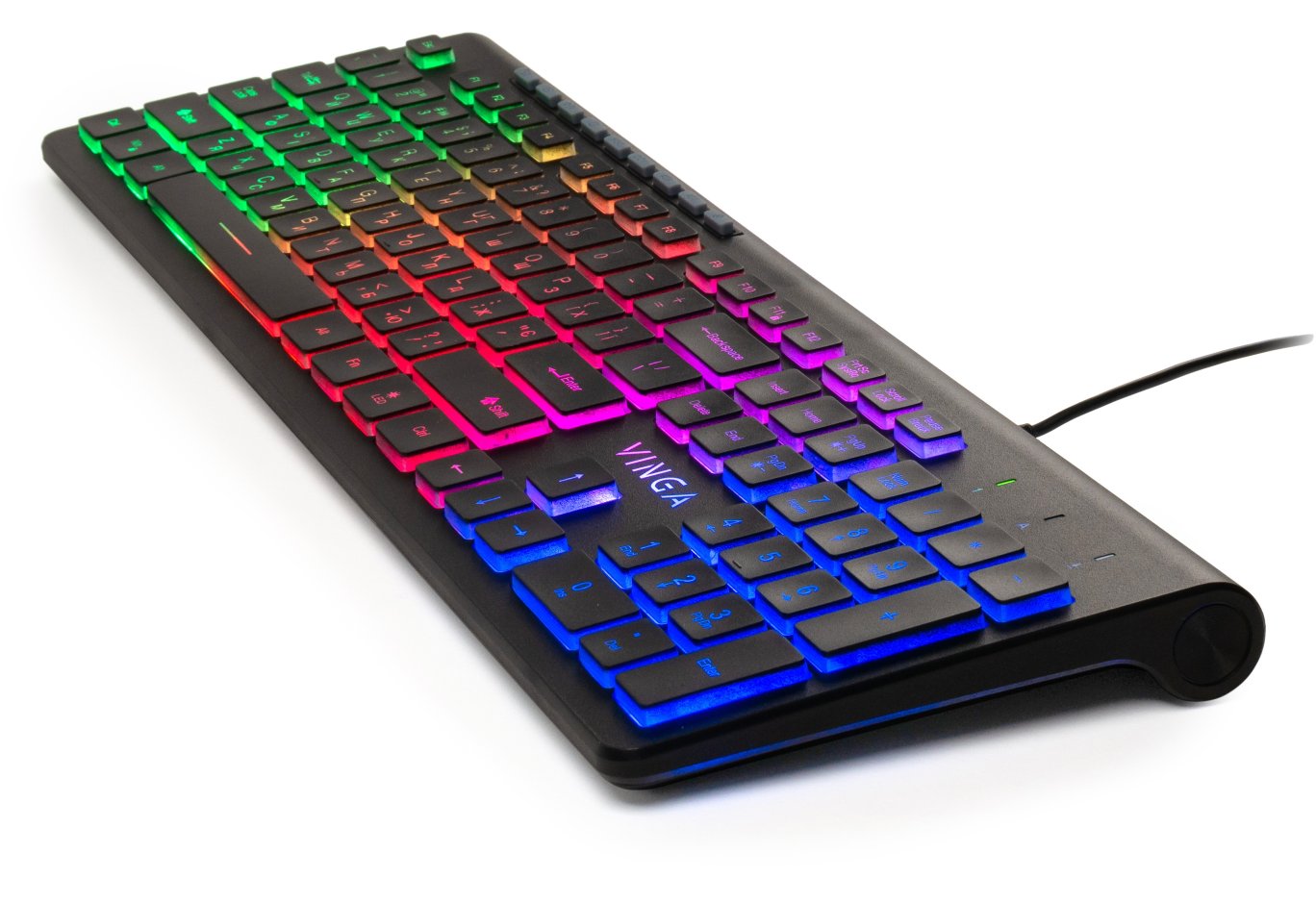 Клавіатура Vinga KB-460 Black