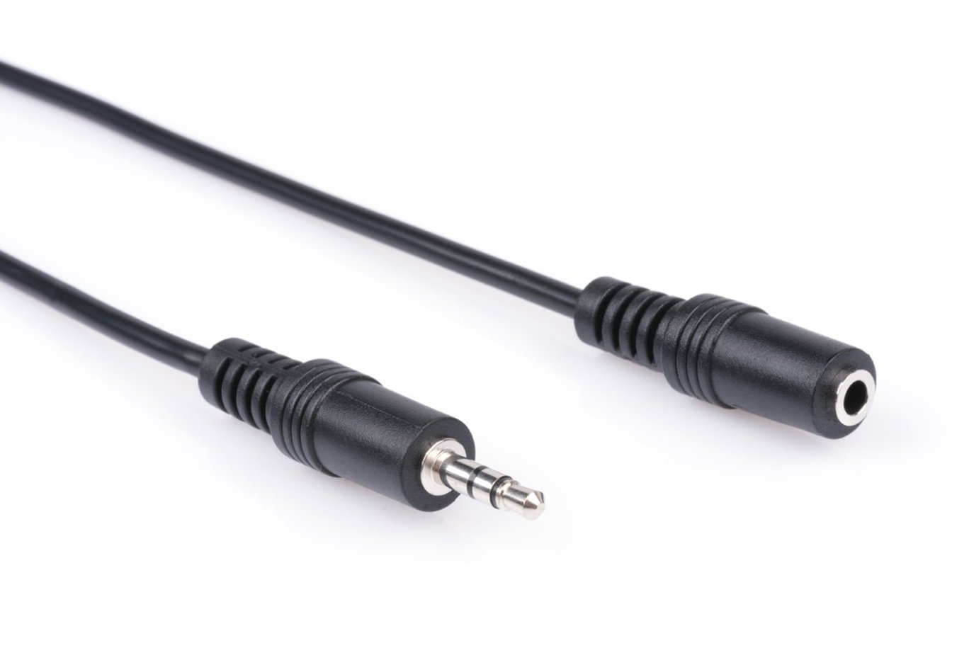 Multimedia cable 3.5mm M to 3.5mm F 1.8m Vinga (3.5STMF01-1.8)