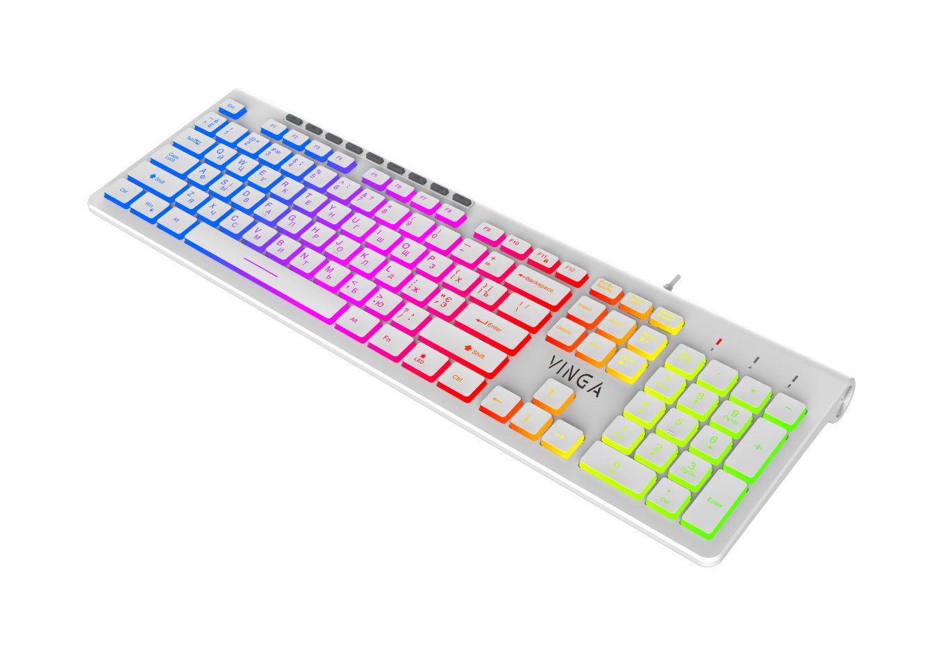 Keyboard Vinga KB-460 White