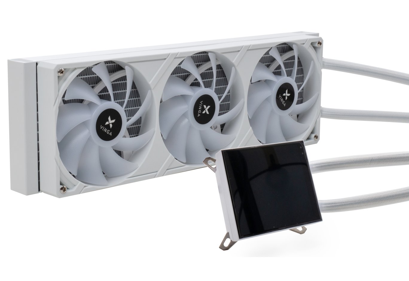 Система рідинного охолодження Vinga Storm White