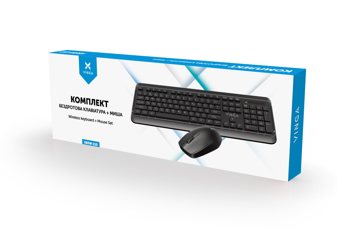 Комплект Vinga KBSW-110 Black