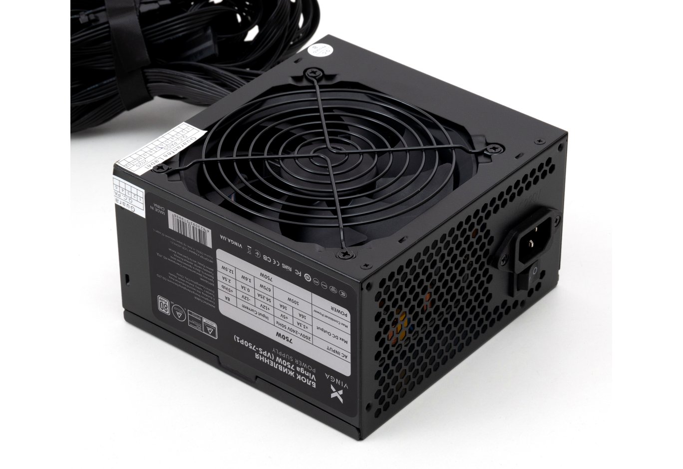 Power supply Vinga 750W ОЕМ (VPS-750P1)