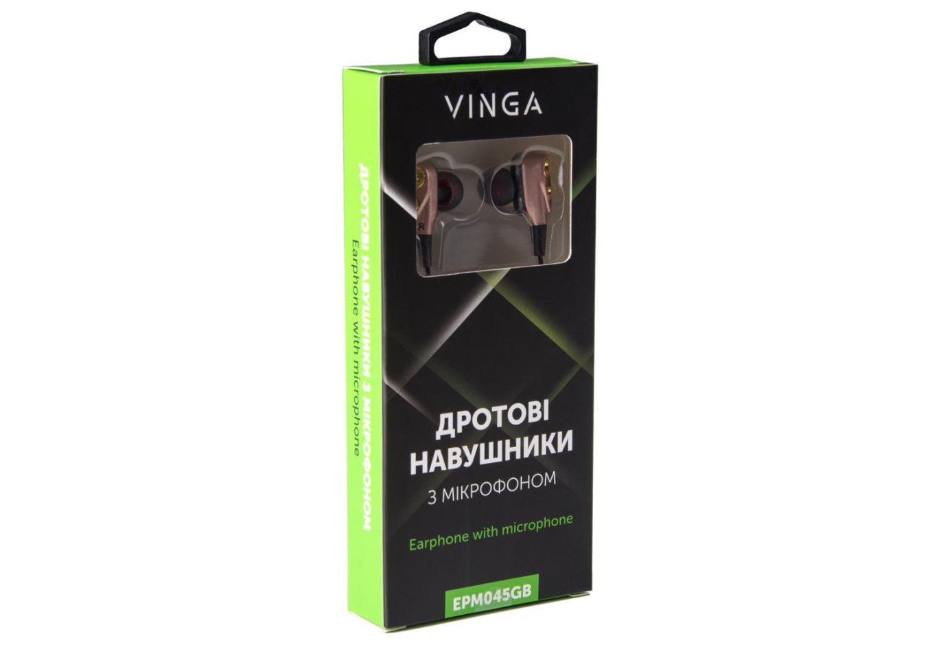 Навушники Vinga EPM045 GoldBlack (EPM045GB)