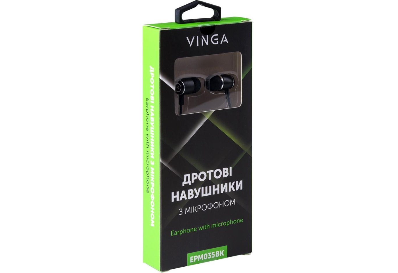 Навушники Vinga EPM035 Black (EPM035BK)