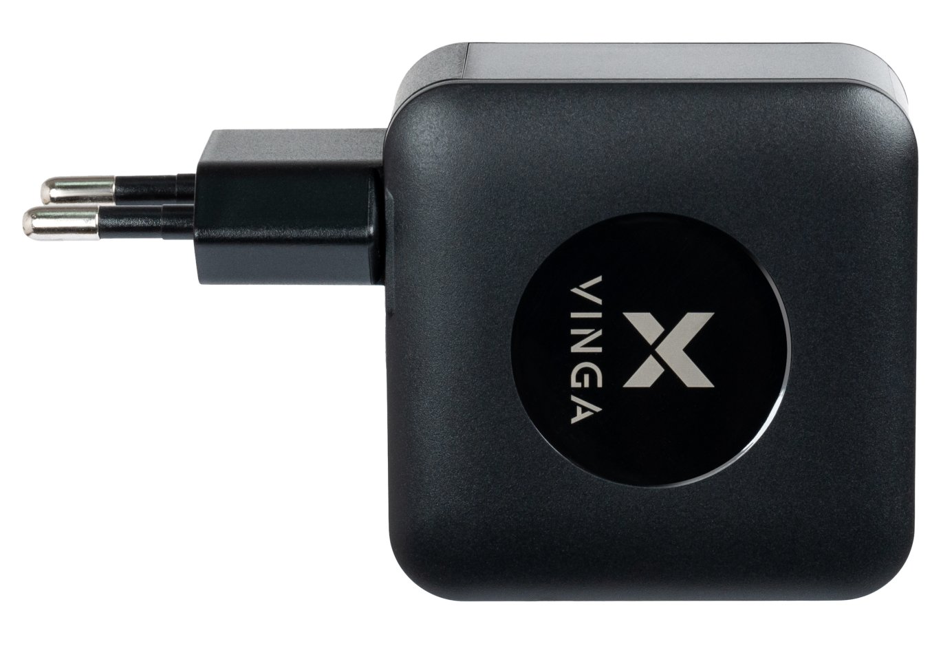 Зарядний пристрій Vinga GaN 65W PD+QC 2C1A ports Wall Charger (VCHG65)