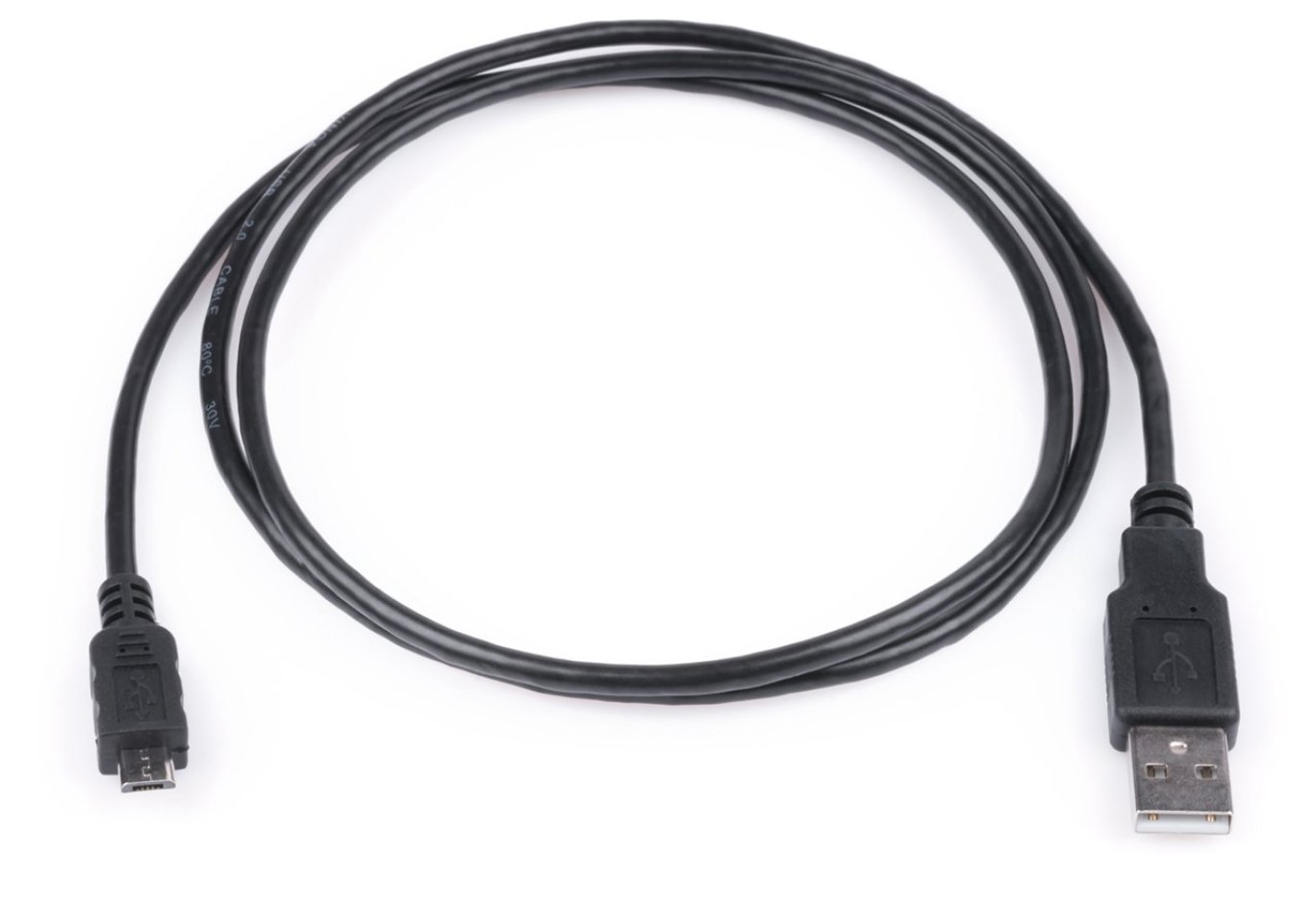 Дата кабель USB 2.0 AM to Micro 5P 1.0m Vinga (USBAMmicro01-1.0)