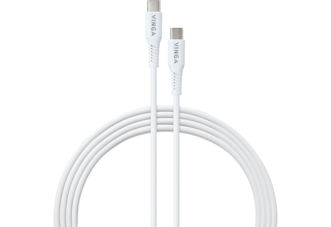 Дата кабель USB-C to USB-C 1.0m 60W TPE Vinga (VCDCCCM231)