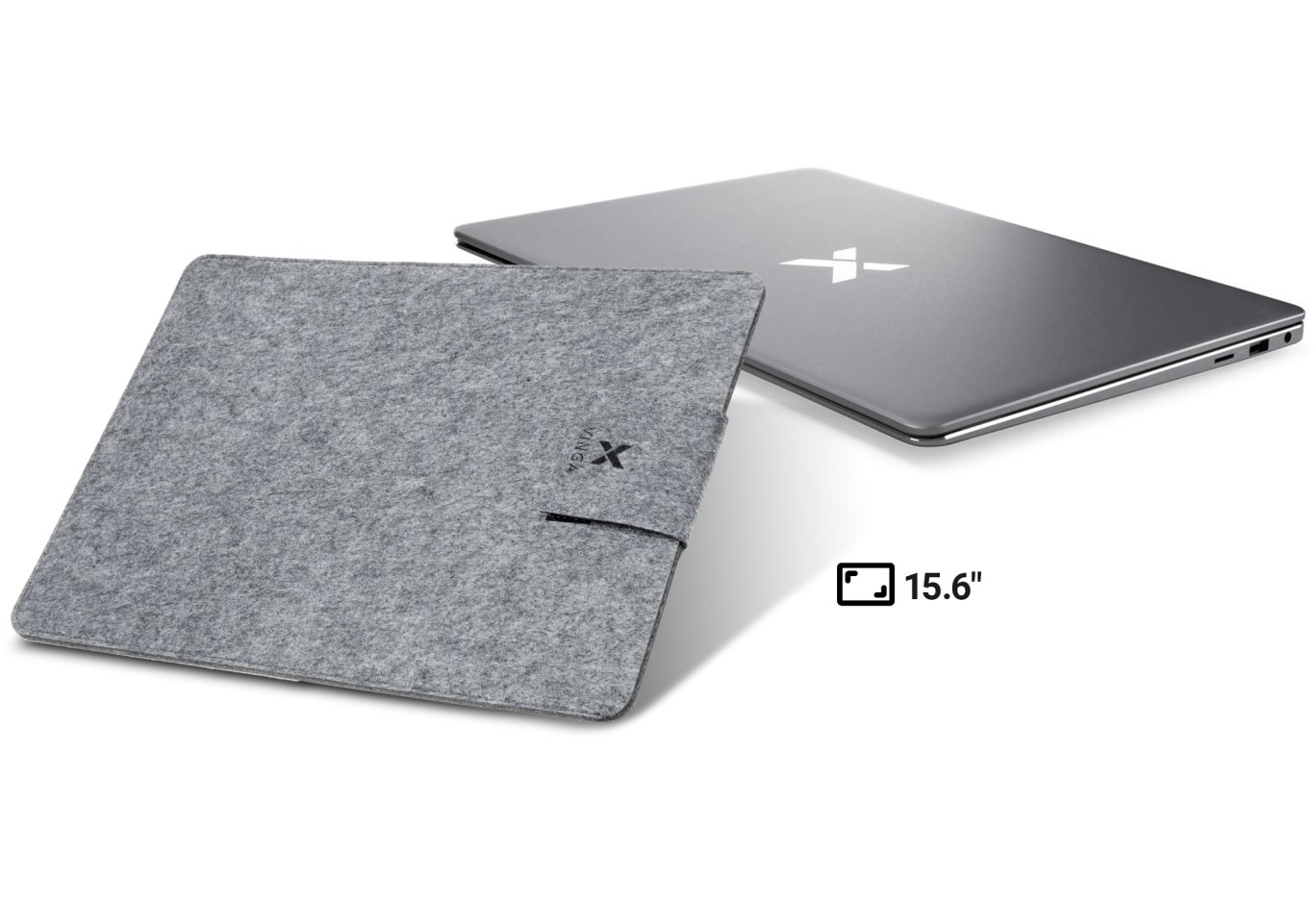 Laptop case Vinga 15.6" NSF150 Gray (NSF150GY)