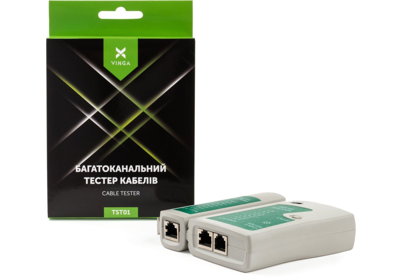 Тестер кабельний Vinga TST01